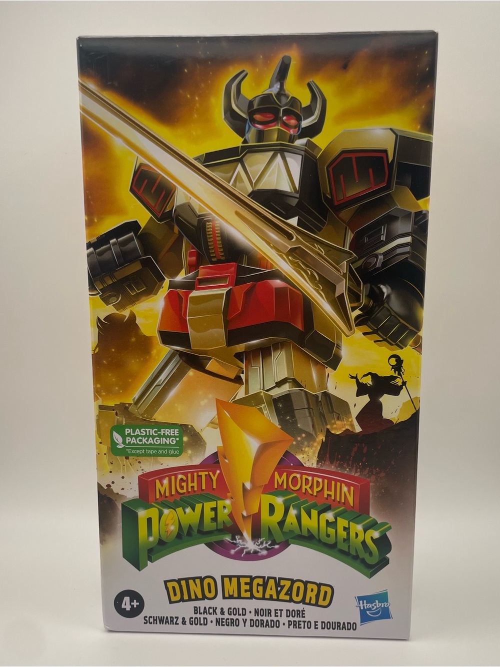 Hasbro Mighty Morphin Power Rangers Black & Gold Dino Megazord